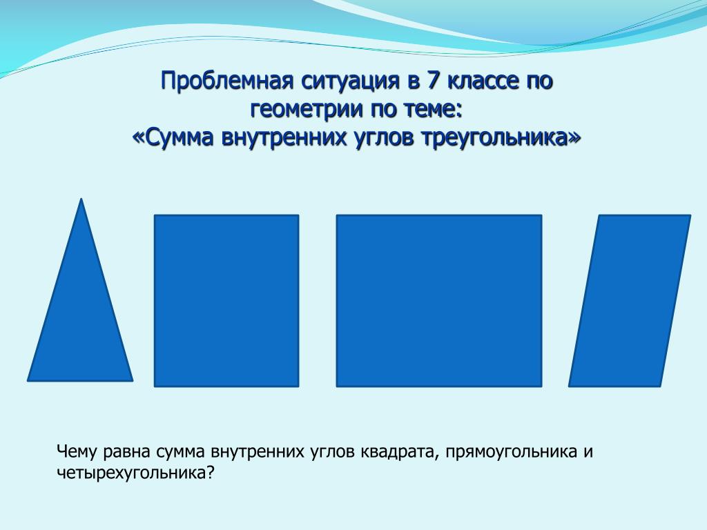 Чему равна сумма углов квадрата