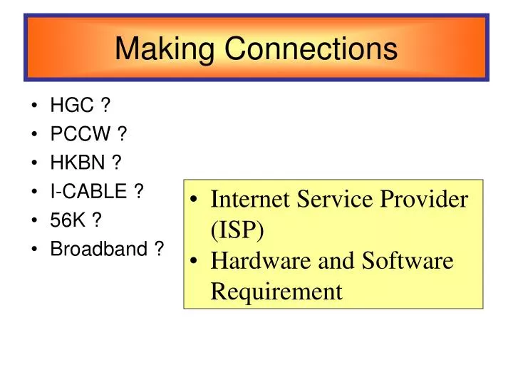 PPT Making Connections PowerPoint Presentation Free Download ID 