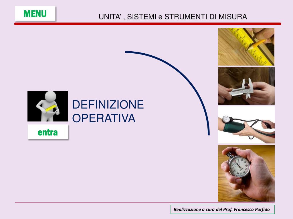 PPT - UNITA' , SISTEMI e STRUMENTI DI MISURA PowerPoint Presentation -  ID:4896767