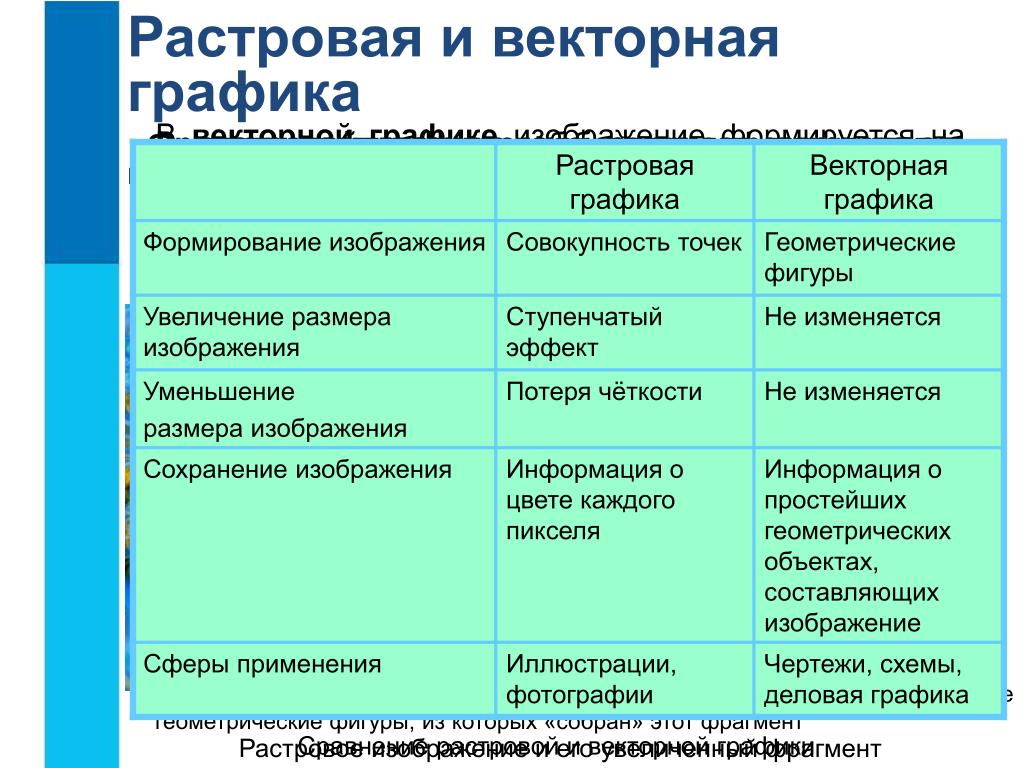 Векторная графика кратко