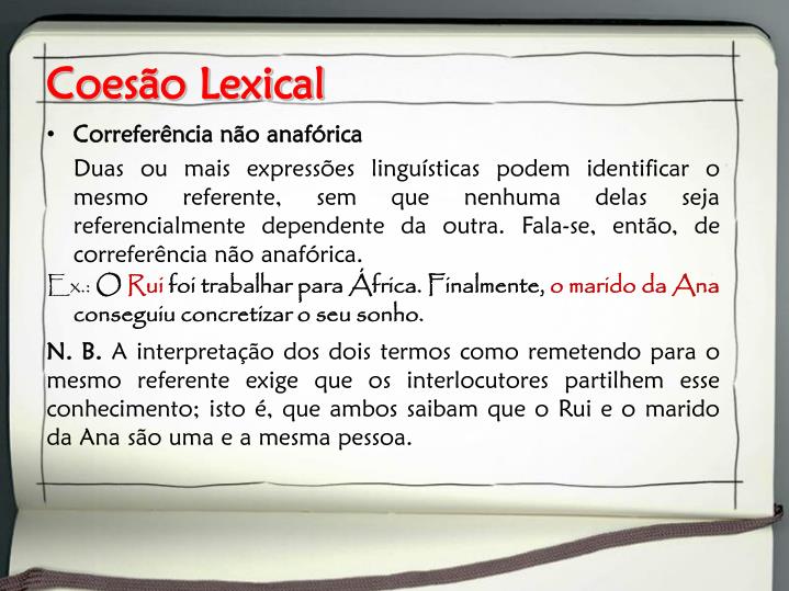 PPT - COERÊNCIA E COESÃO TEXTUAIS PowerPoint Presentation - ID:4898340