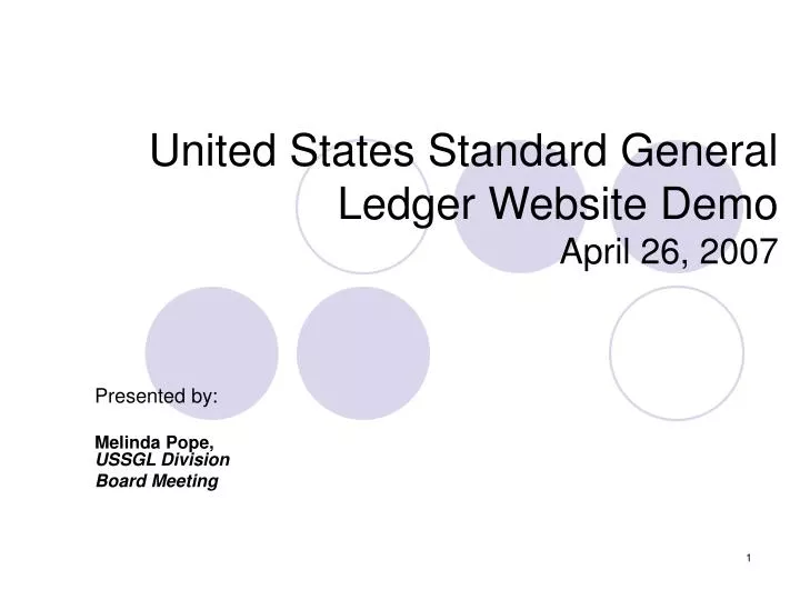 Ussgl Chart Of Accounts 2017