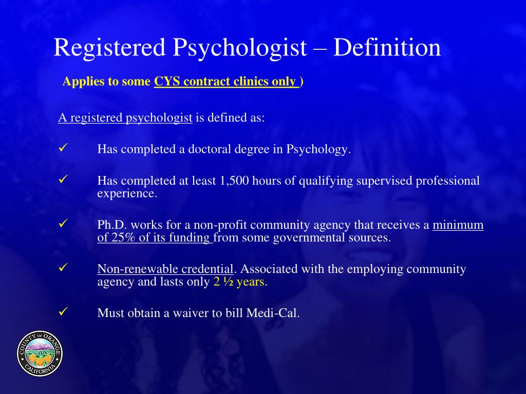 PPT Important Information About Interns in CYS Behavioral Health