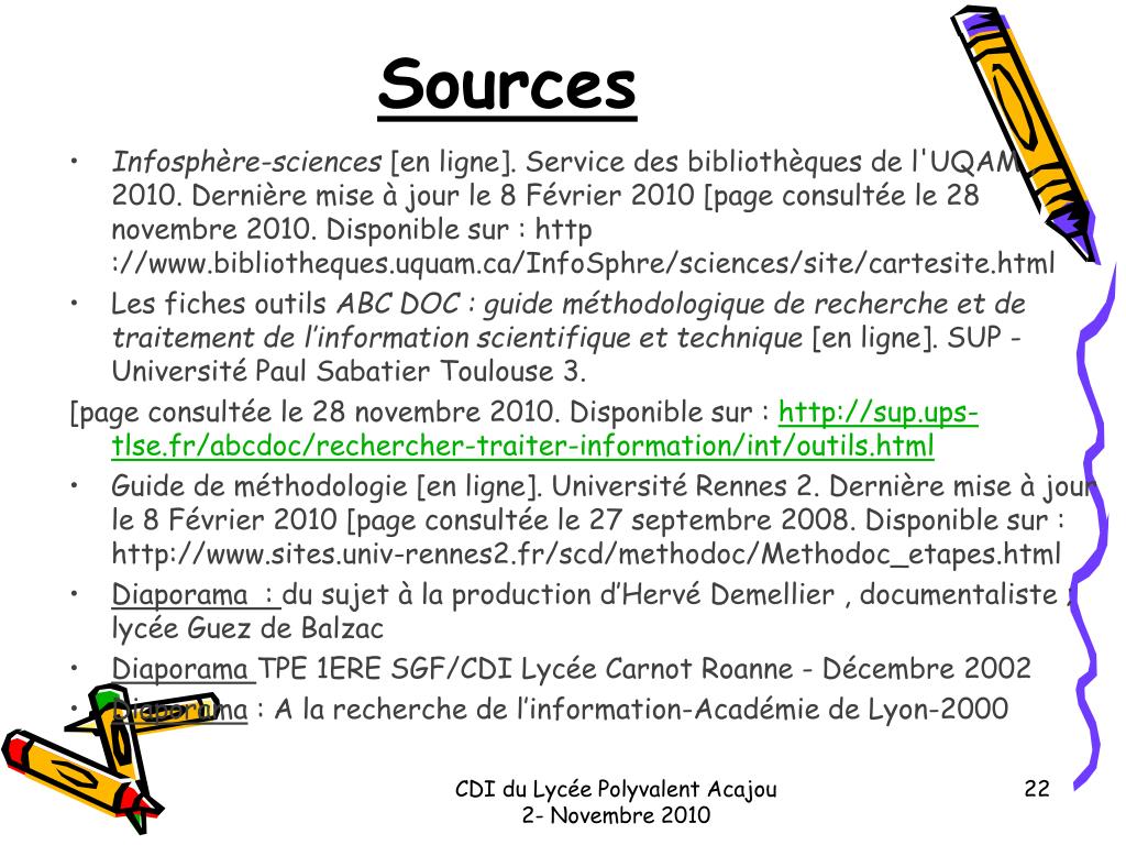 PPT  La recherche documentaire PowerPoint Presentation, free download