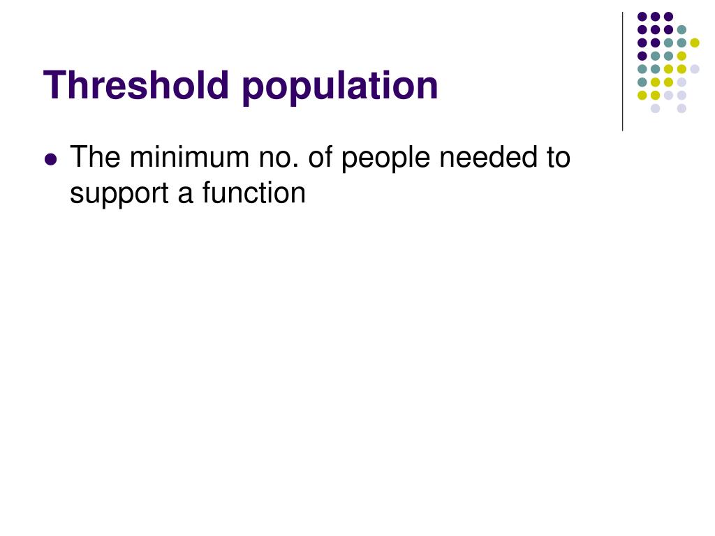 PPT Location, spacing and size of settlements PowerPoint Presentation