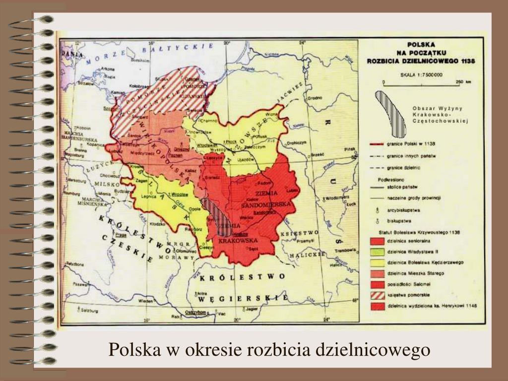 Rozbicie Dzielnicowe W Polsce Referat PPT - Rozbicie dzielnicowe 1138 – 1320 PowerPoint Presentation, free