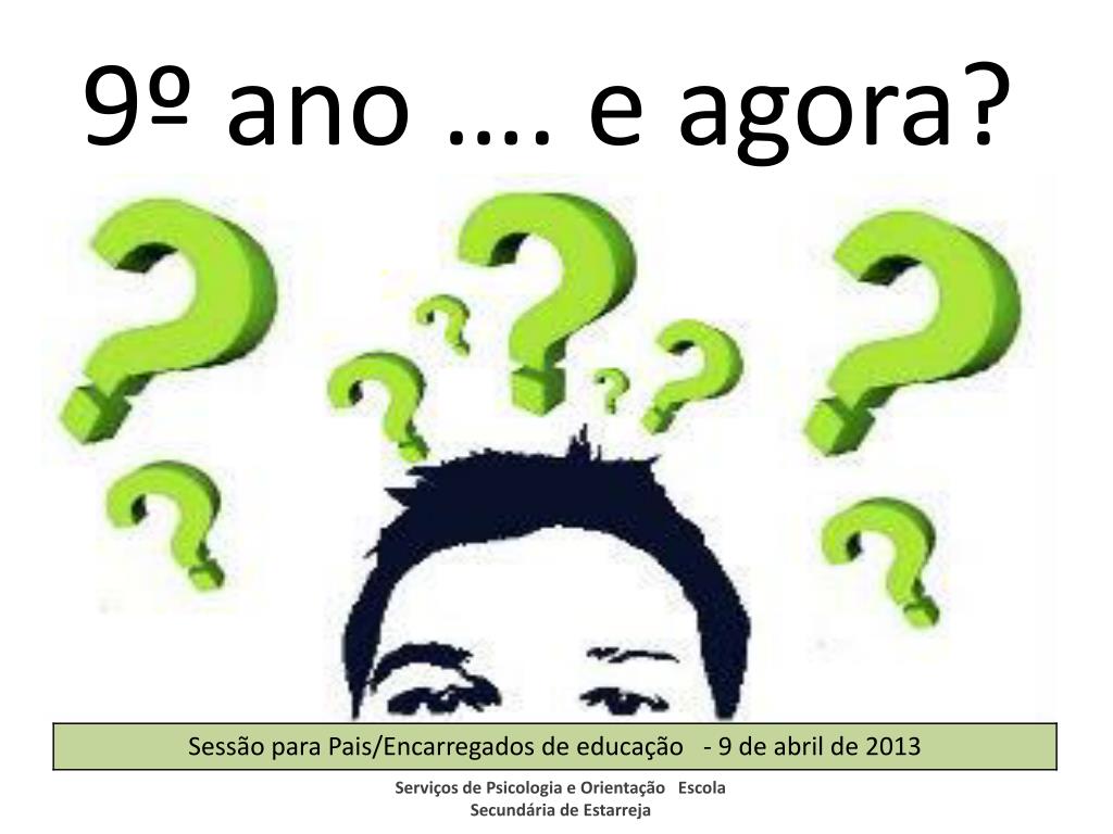 Ensino Fundamental, 9° ano - ppt carregar