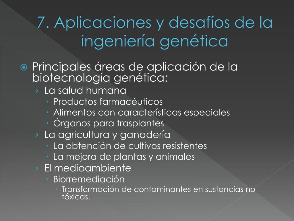 Ppt Genes Y Manipulacion Genetica Powerpoint Presentation Free