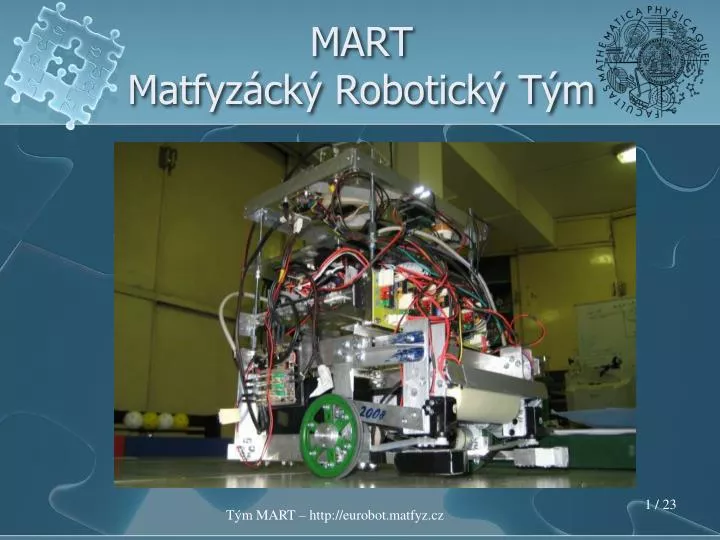 mart matfyz ck robotick t m n.