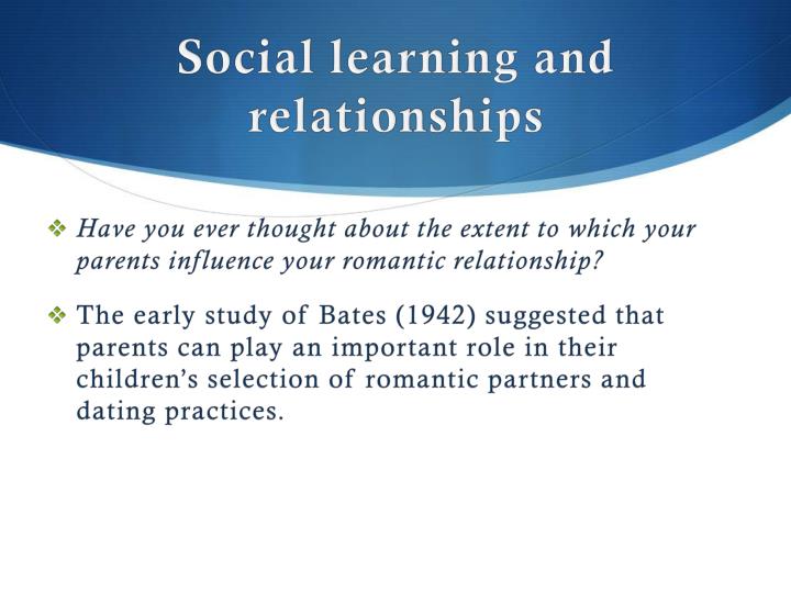 Influence dating practices