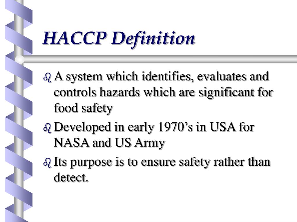 Ppt Haccp Powerpoint Presentation Free Download Id4911036