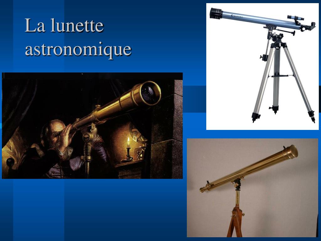 PPT - La lunette astronomique PowerPoint Presentation, free download -  ID:4911194