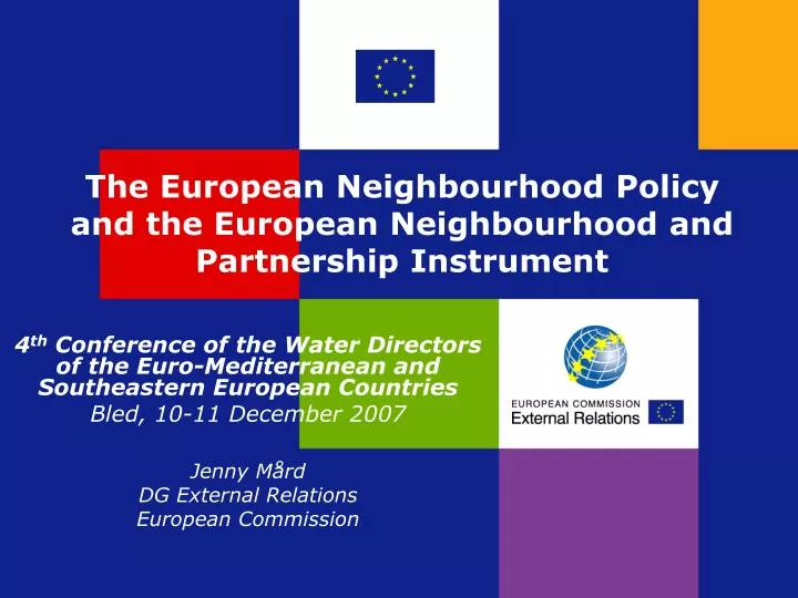 PPT - The European Neighbourhood Policy and the European Neighbourhood and  Partnership Instrument PowerPoint Presentation - ID:4912947