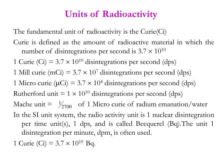 PPT Radioisotopes & Radiopharmaceuticals PowerPoint Presentation ID