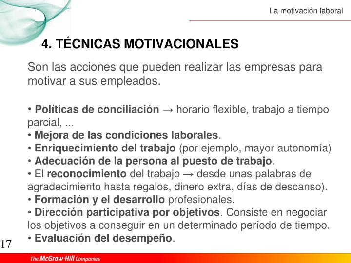 PPT - Unidad 4 La Motivación Laboral PowerPoint Presentation - ID:4915917