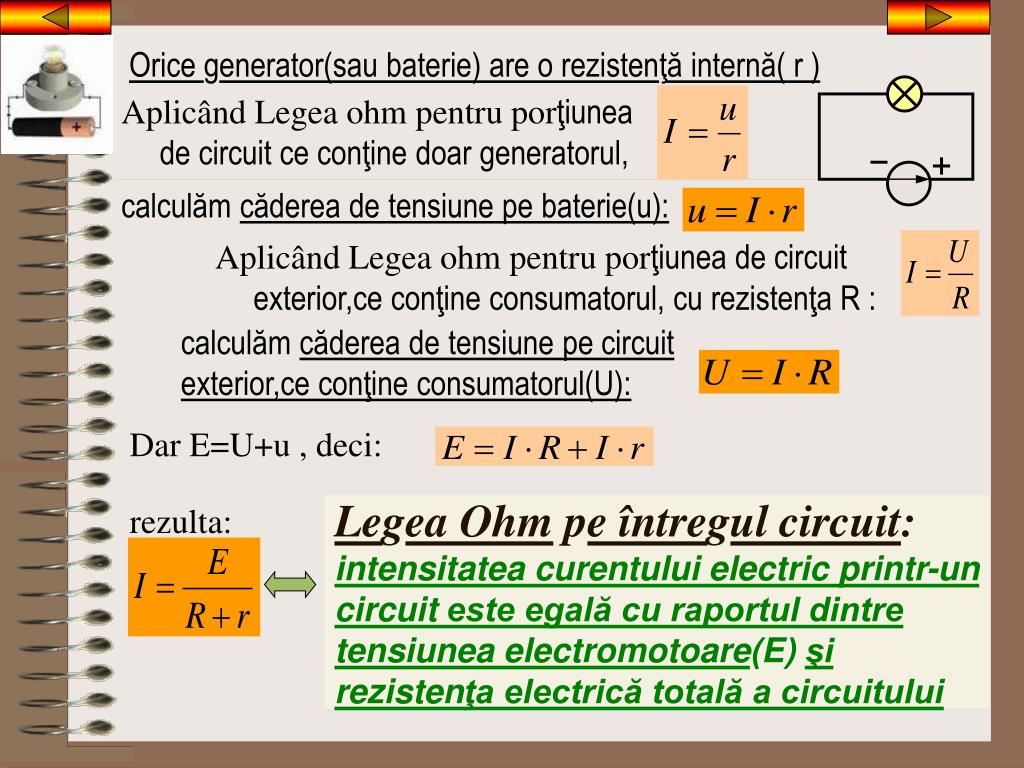 PPT - Legea Ohm pentru întregul circuit PowerPoint Presentation, free  download - ID:4915944