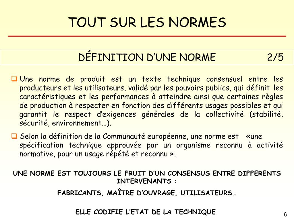 tout sur les normes powerpoint    id