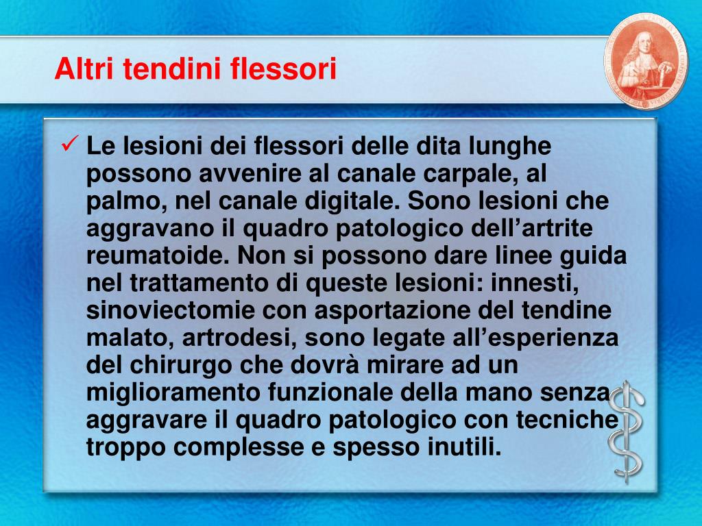 ppt-lesioni-patologiche-dei-tendini-della-mano-nell-artrite