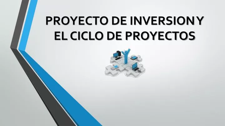 proyecto de inversion y el ciclo de proyectos n.