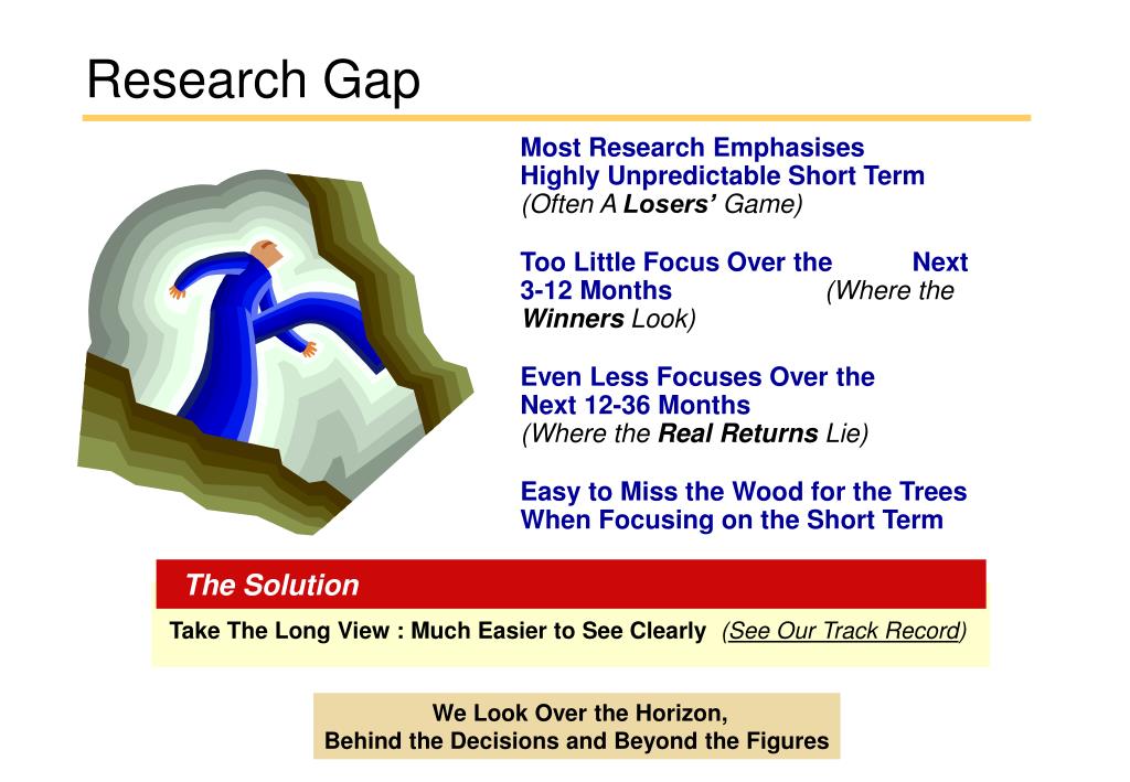 what to include in research gap