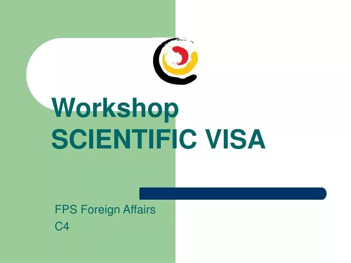 workshop scientific visa n.