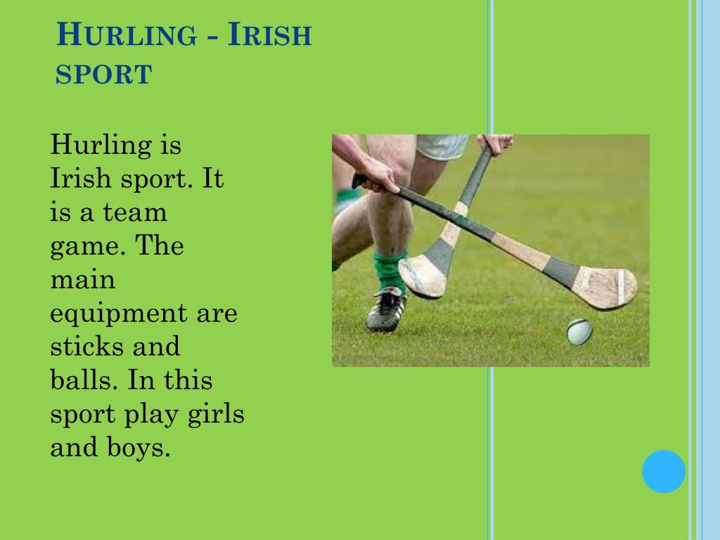 Hurling Irish Sport L 