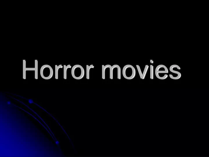 horror powerpoint template