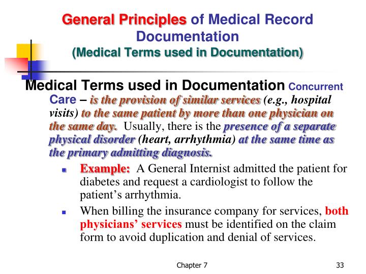 PPT Documentation and the Medical Record PowerPoint Presentation ID