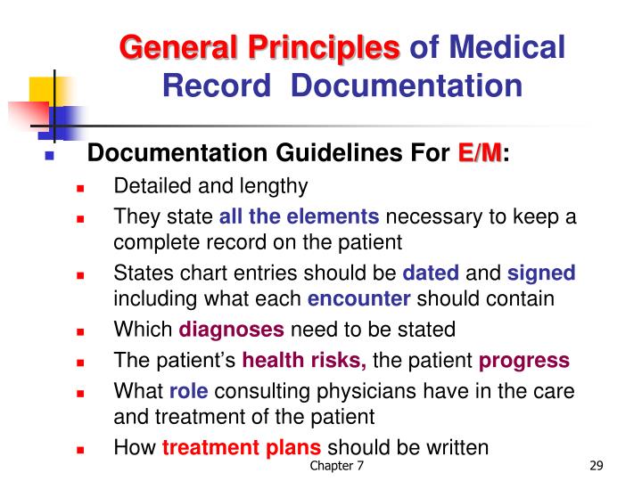 PPT Documentation and the Medical Record PowerPoint Presentation ID