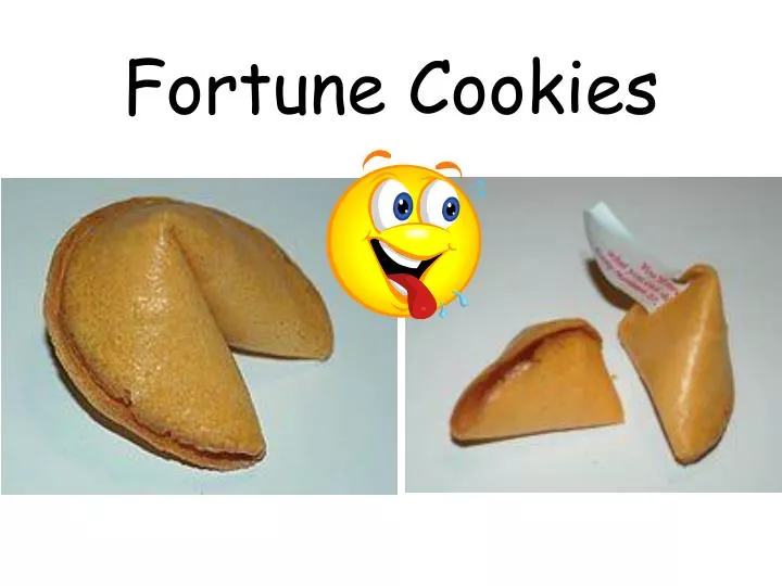fortune cookies n.