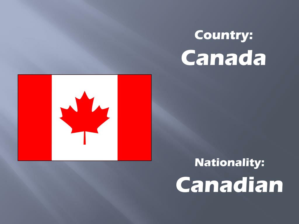 PPT Countries and Nationalities PowerPoint Presentation