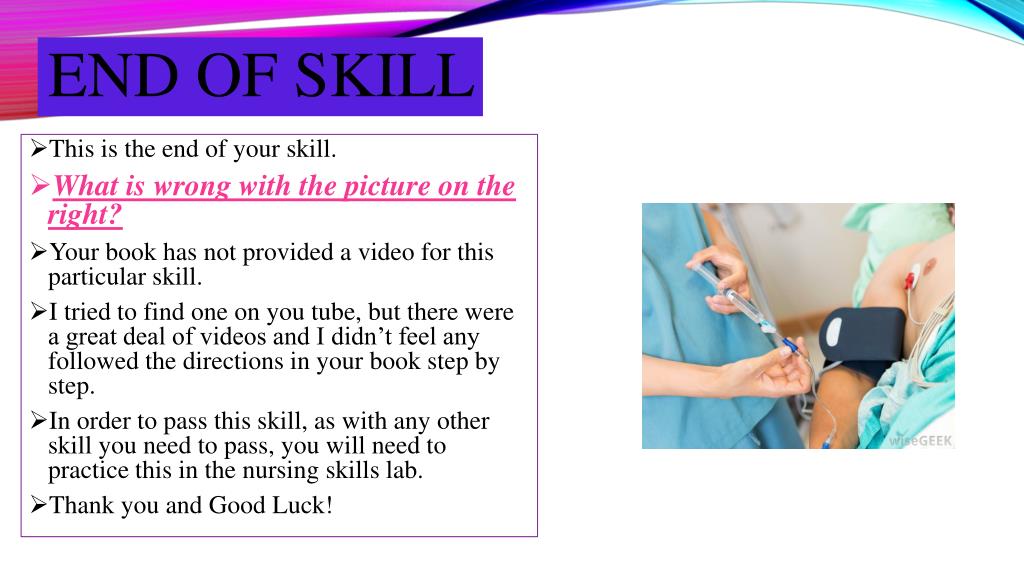 PPT - NUR 141 SKILL 22-5 ADMINISTERING MEDICATIONS BY INTRAVENOUS BOLUS ...