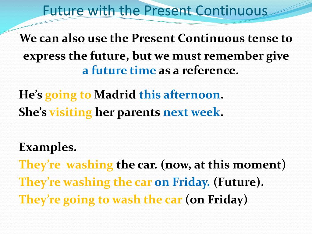 Present continuous plans. Примеры present Continuous в будущем. Future present Continuous правила. Present Continuous Arrangements. Present Continuous будущее время примеры.