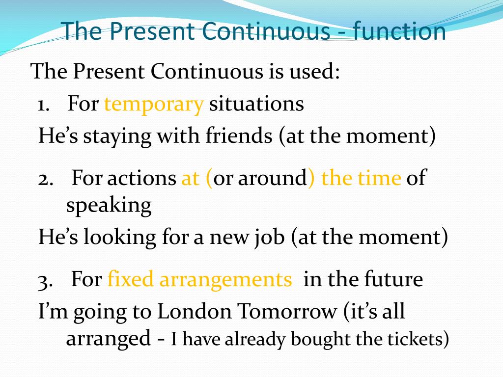Запишите предложения в present continuous. Инфинитив презент континиус. Функции present Continuous. Present Continuous предложения. Present Continuous примеры предложений.