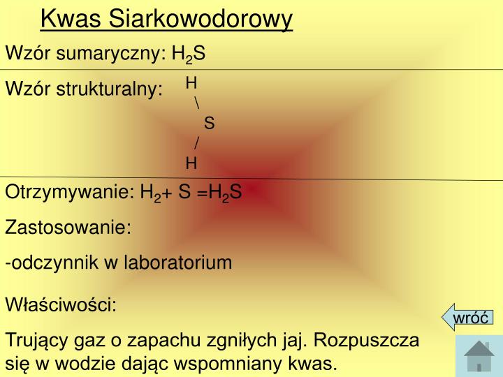 Kwas Siarkowy 4 Wzór Sumaryczny PPT - Chemia-Kwasy PowerPoint Presentation - ID:4922200