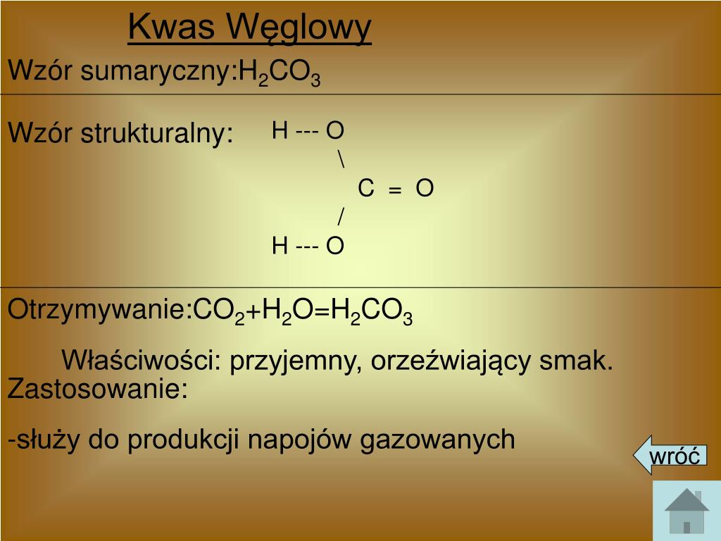 Kwas Fosforowy 5 Wzór Sumaryczny PPT - Chemia-Kwasy PowerPoint Presentation, free download - ID:4922200