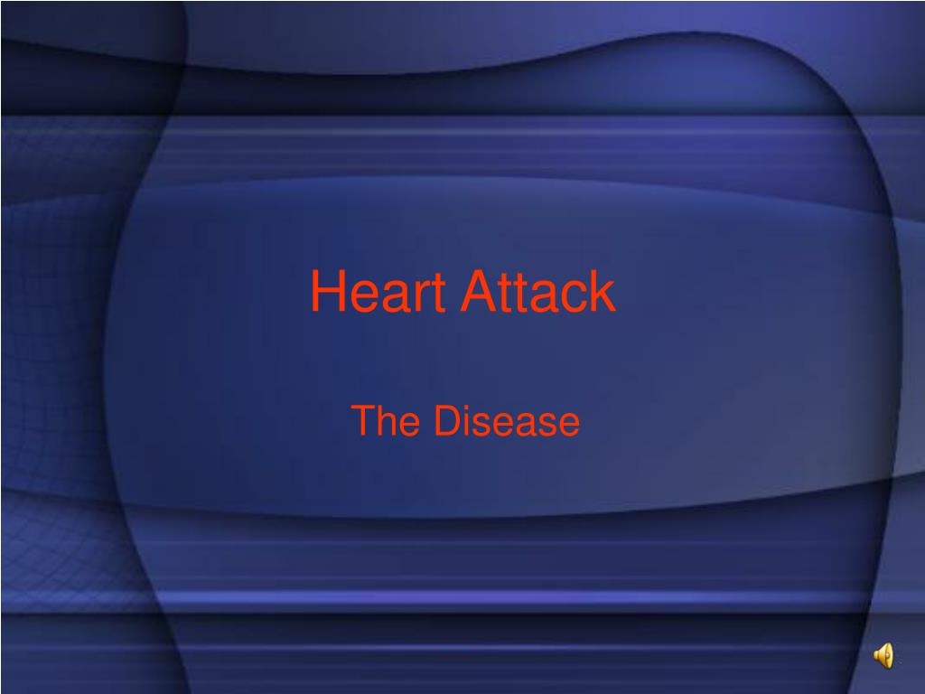 presentation on heart attack