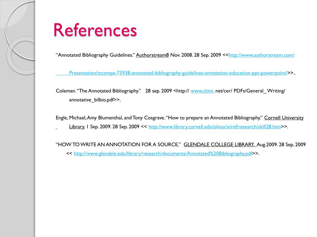what is references or bibliography in research