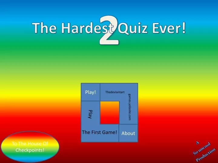 PPT The Hardest Quiz Ever! PowerPoint Presentation, free download