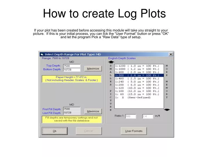 PPT - How to create Log Plots PowerPoint Presentation, free download ...