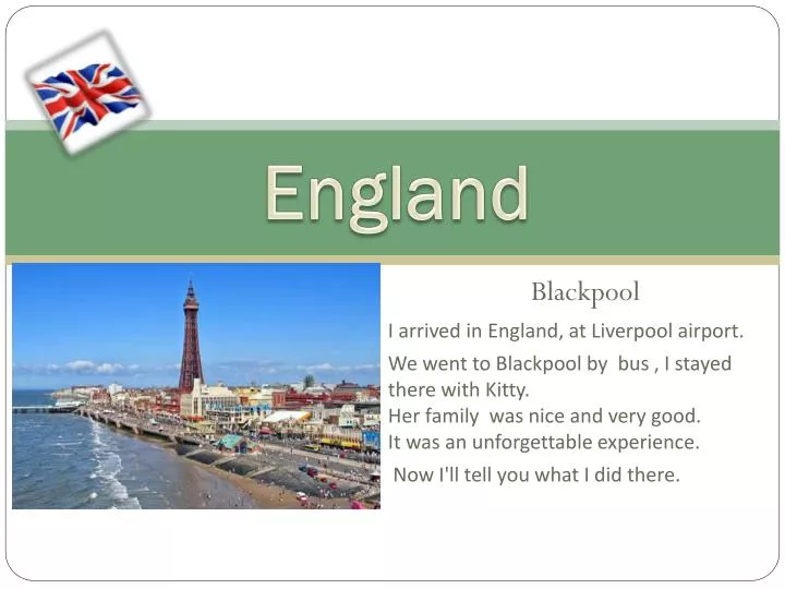 powerpoint presentation about england