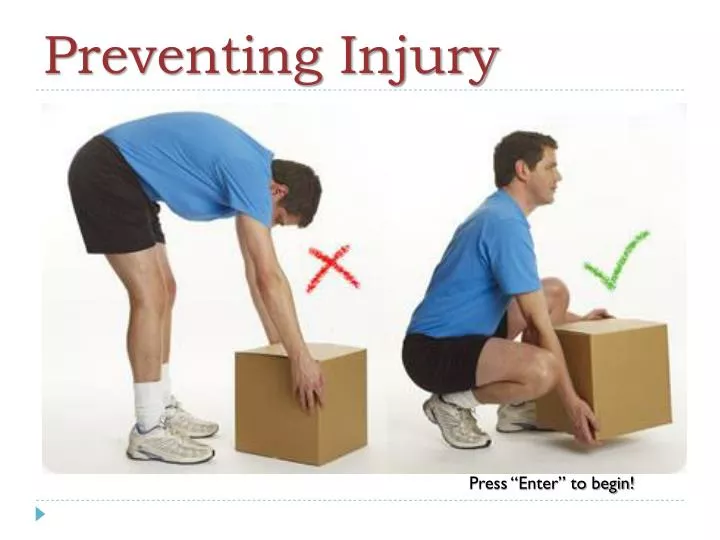 PPT - Preventing Injury PowerPoint Presentation, free download - ID:4926189