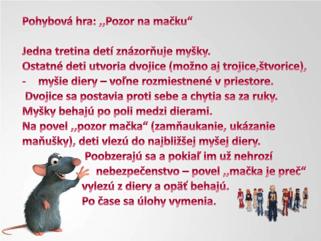 PPT - CVIČÍME S MYŠKOU PowerPoint Presentation, free download - ID:4927689
