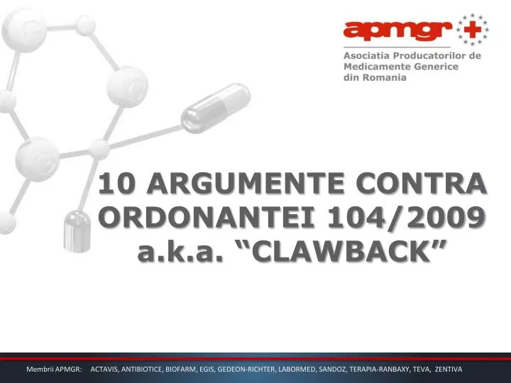 10 argumente contra ordonantei 104 2009 a k a clawback n.