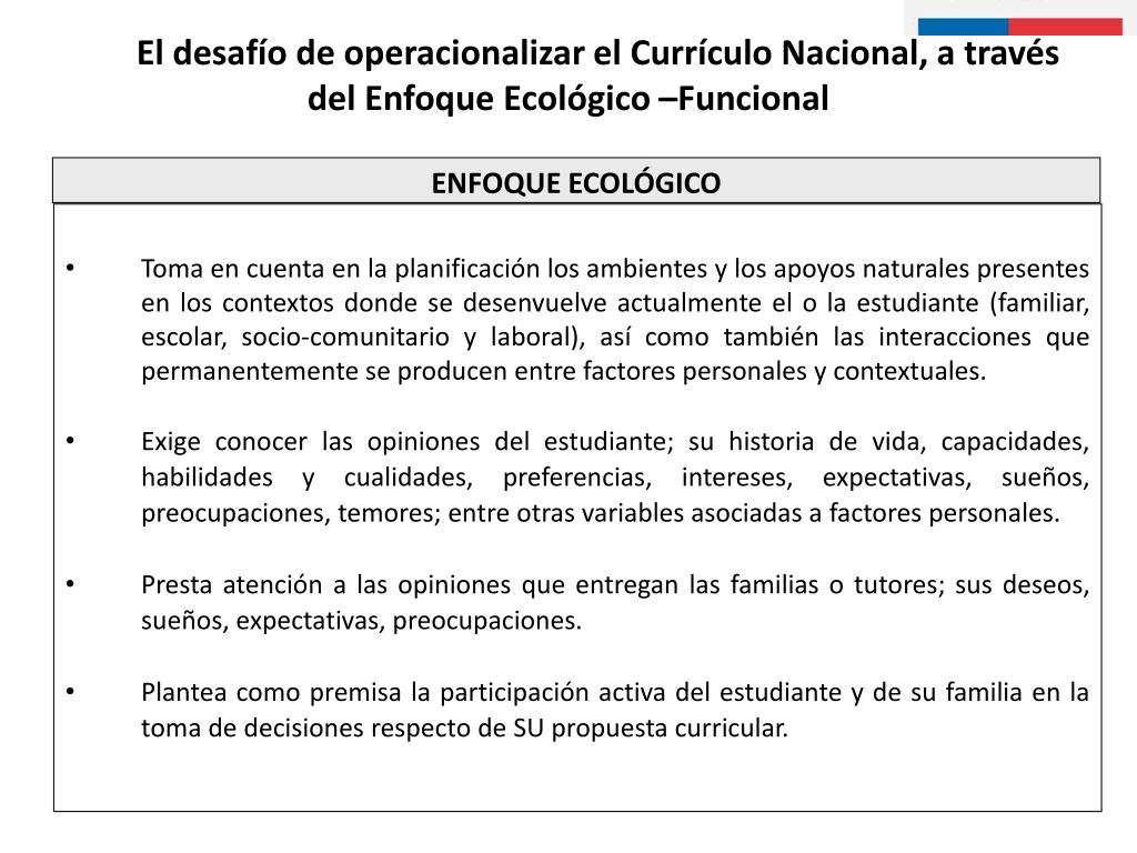 PPT - Las Adecuaciones Curriculares como Medida para Acceder al Currículo  Nacional . PowerPoint Presentation - ID:4929124