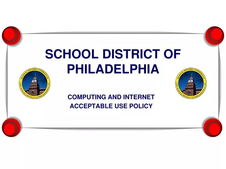 PPT SCHOOL DISTRICT OF PHILADELPHIA PowerPoint Presentation, free