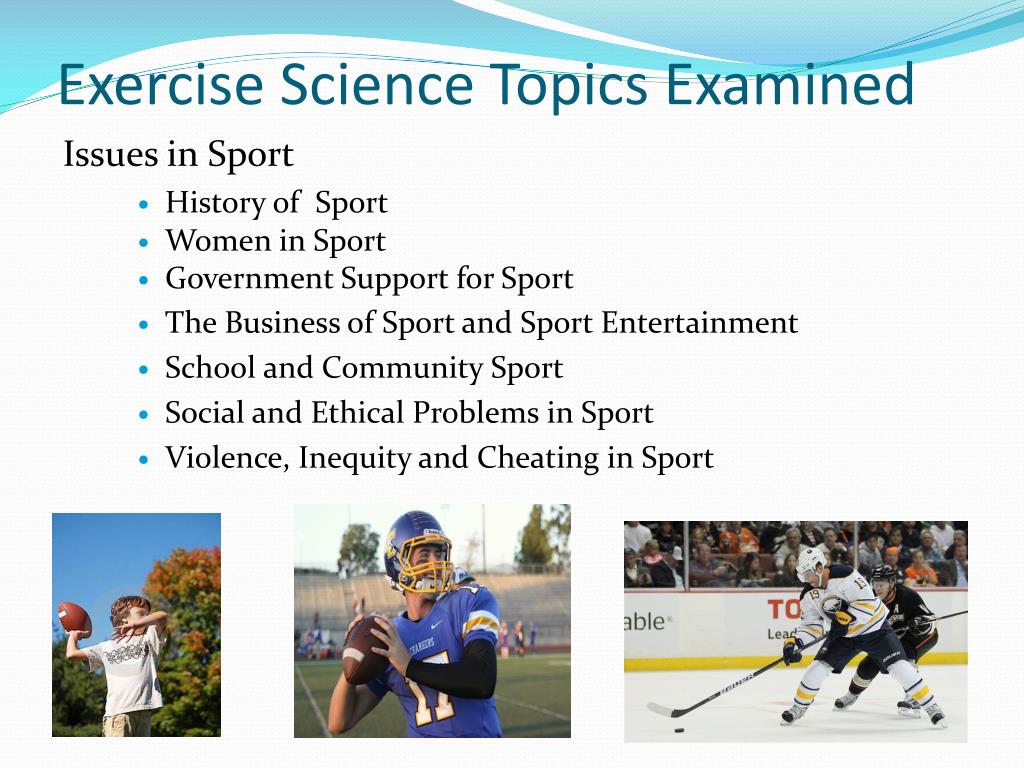exercise science topics for research
