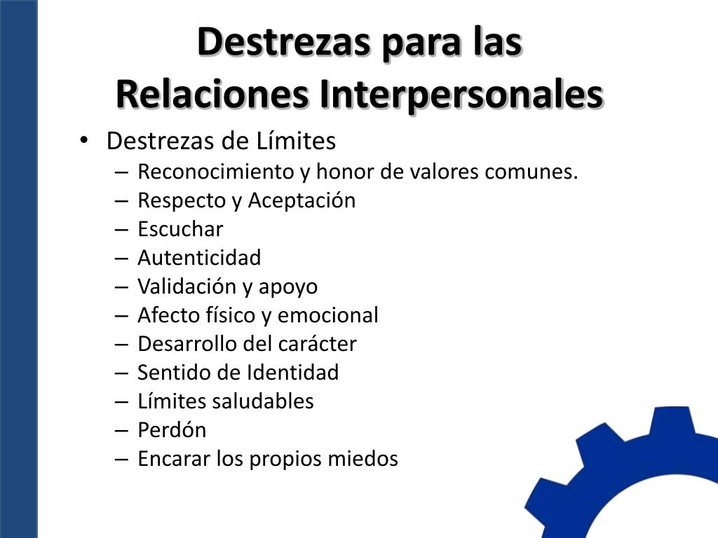 PPT - Relaciones Interpersonales PowerPoint Presentation, free download -  ID:4933584