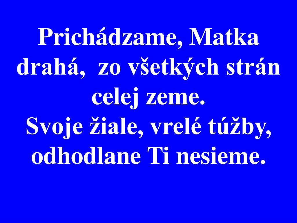 PPT - Pútnické miesta na Slovensku Turzovka a Litmanová PowerPoint  Presentation - ID:4933965