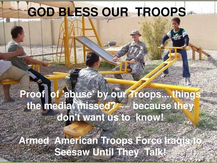 god bless our troops n.